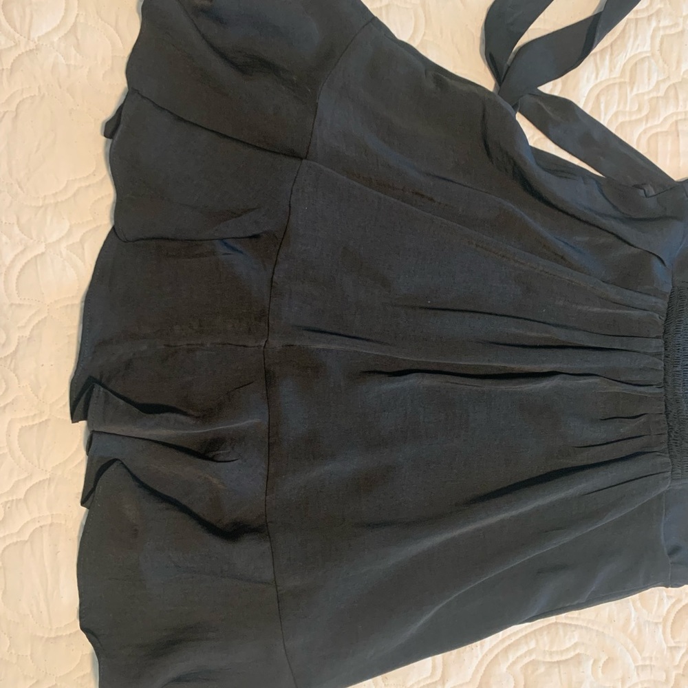 BLACK SLEEVELESS DRESS - Picture 6 of 6